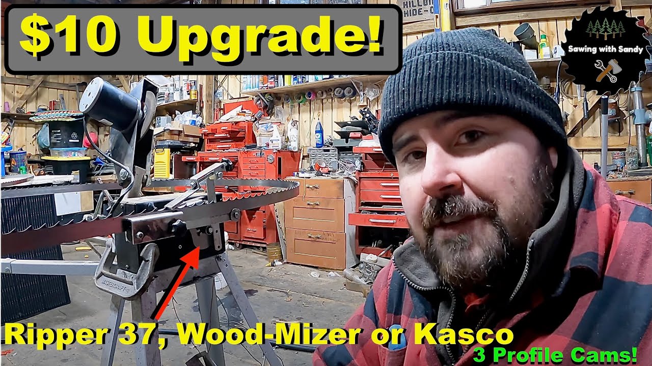 OLD Woodland Mills Blade Sharpener Gets UPGRADED Blade Profile Cams (Ripper 37, Wood-Mizer, WoodMaxx