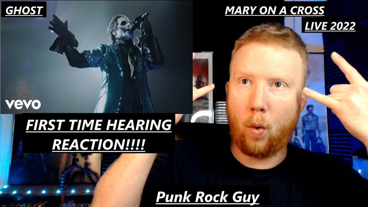 FIRST TIME HEARING!! Ghost 'Mary On A Cross' Live 2022