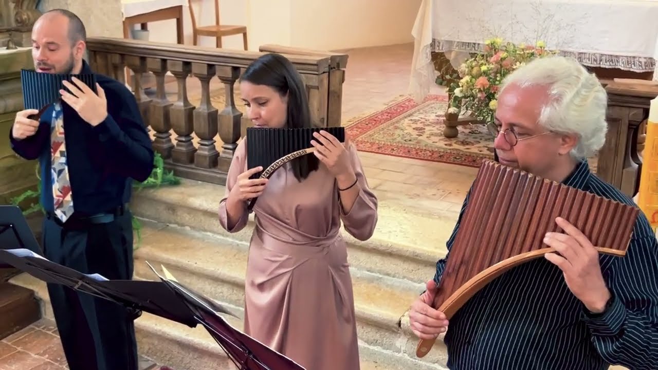 A. Järnefelt: BERCEUSE 🎶 KEHTOLAULU 🎶 WIEGENLIED 🎶 LULLABY /// performed by PAN FLUTE TRILOGY