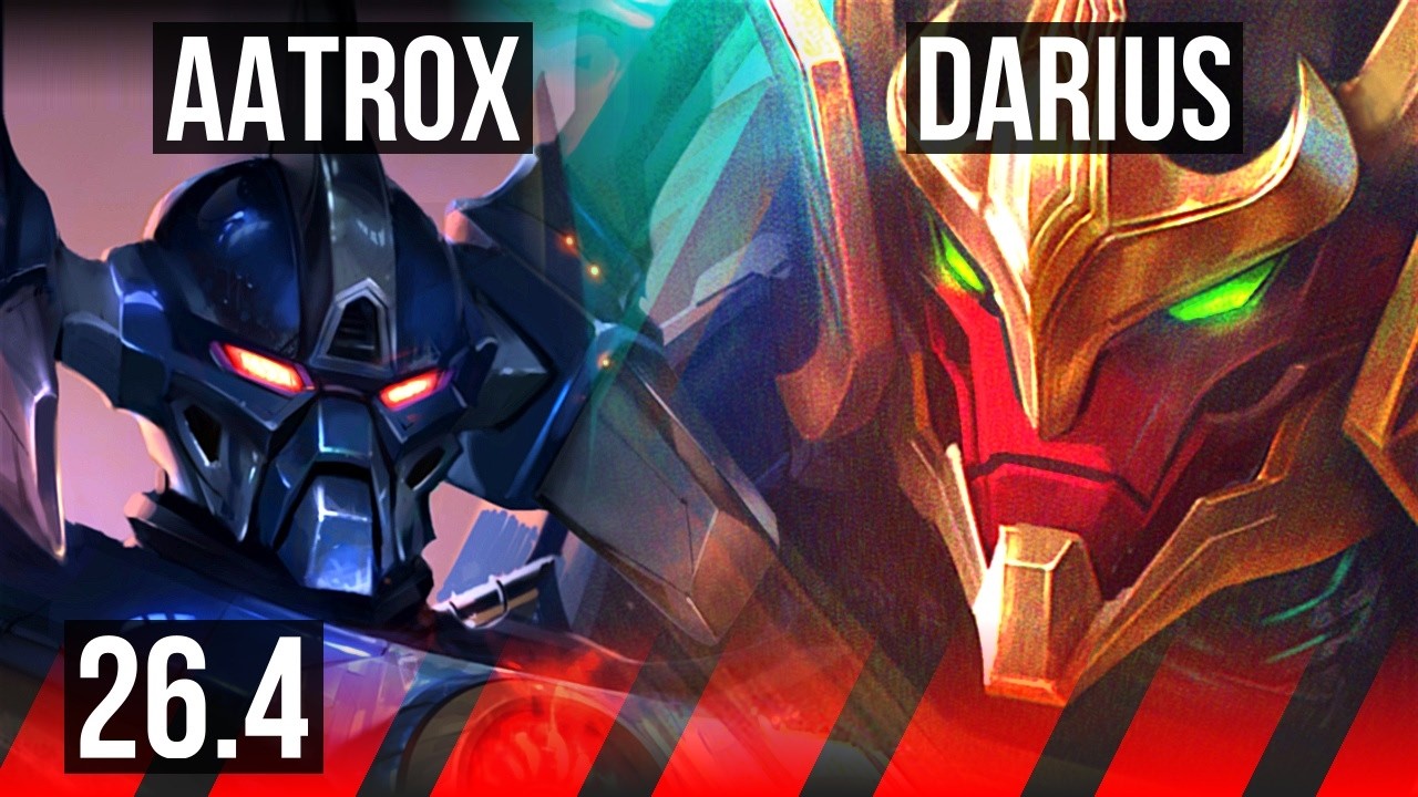 AATROX vs DARIUS (TOP) | EUW Grandmaster | 26.4
