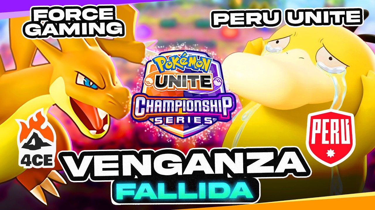 Force Gaming vs Perú Unite | Duelo Por la Revancha | Liga Oficial 2026 Pokemon Unite | BO3