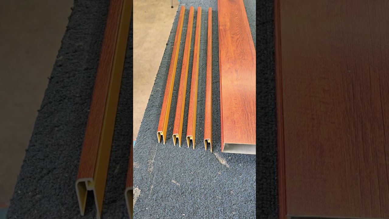 Cortando junquillos , puerta color Ébano parte 2 #aluminioyvidrio #shortsviral #parati 