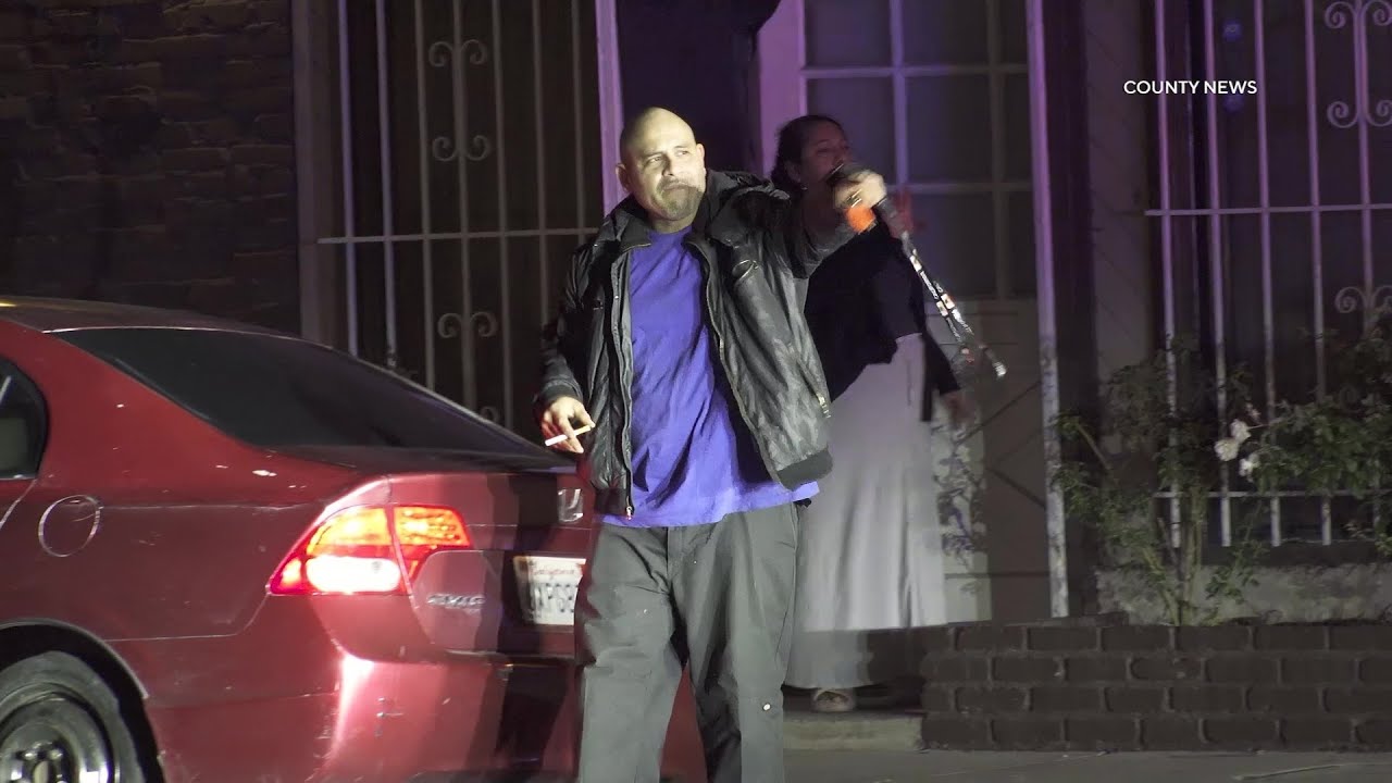 Pursuit Suspect Shot With Less-Lethal Ammo, Hides Inside Church | Santa Ana, CA