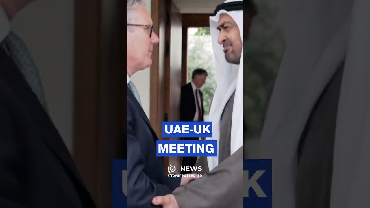 UAE president meets UK prime minister in Abu Dhabi