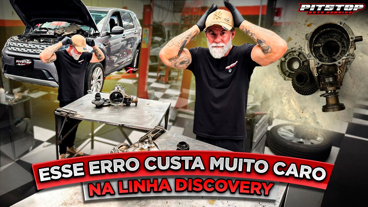 FALTA DE ÓLEO DESTRUIU O DIFERENCIAL DA DISCOVERY