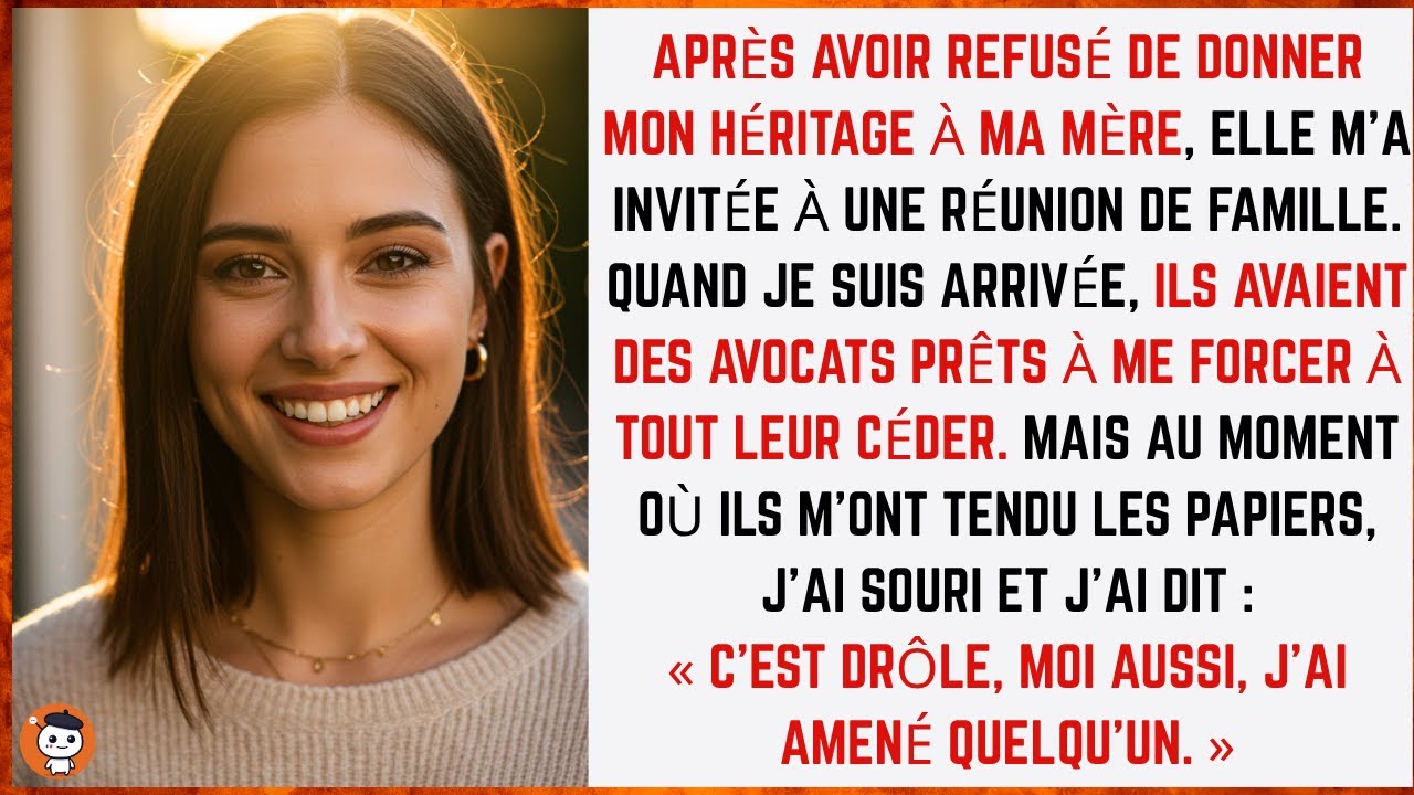 Ma mère m’a invitée à une réunion de famille… en réalité, elle voulait me voler mon héritage.
