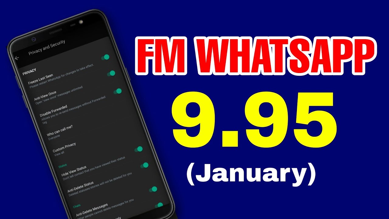 FM whatsapp 9.95 latest version update | fouad whatsapp | TECHME111 |