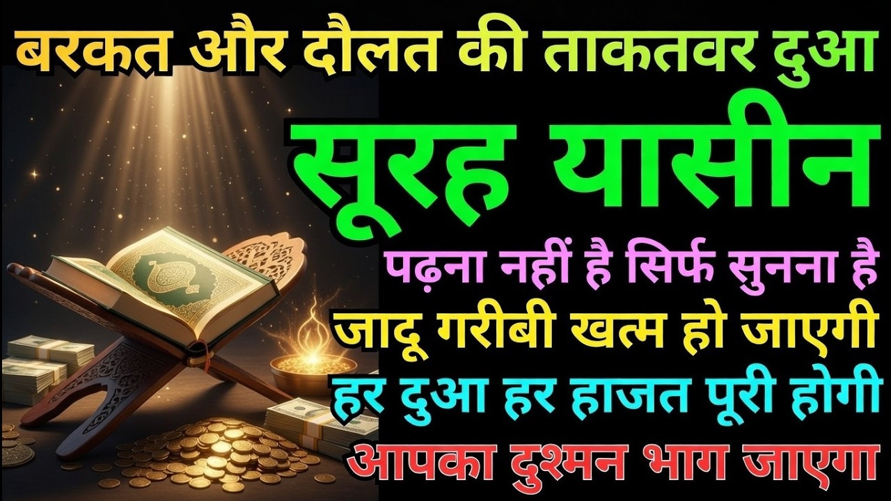 🛑Live Surah Yaseen Tilawat | दिल को सुकून देने वाली तिलावत | Surah Yasin Live
