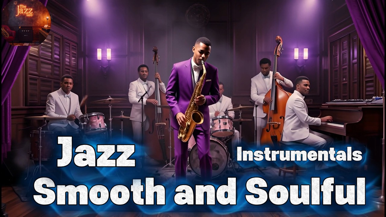 Smooth & Soulful Jazz Instrumentals 🎷 Relaxing R&B-Inspired Jazz | Stress Relief, Study, Chill Vibes