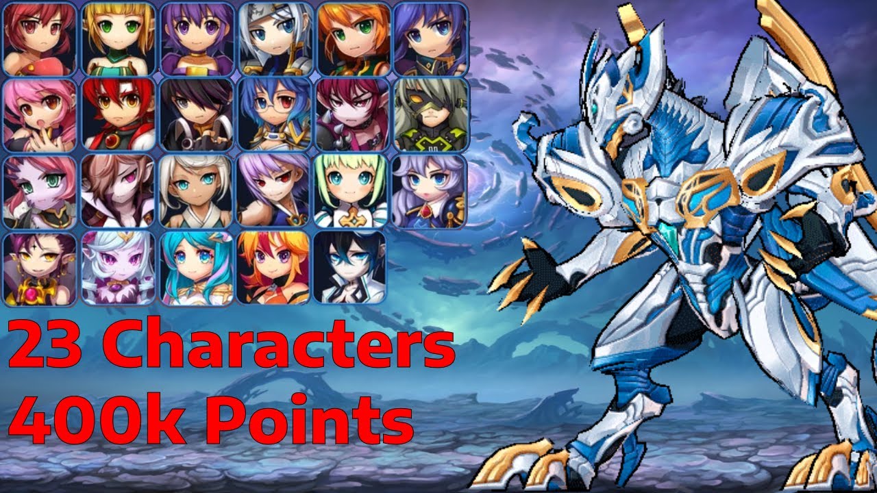 23 Characters - Land of Judgement 400k Score - Grand Chase Classic
