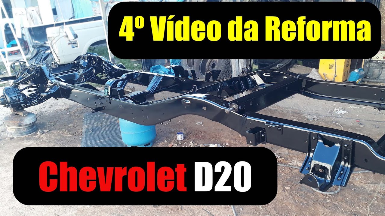D20 Preta Sendo Reformada - Vídeo (04)