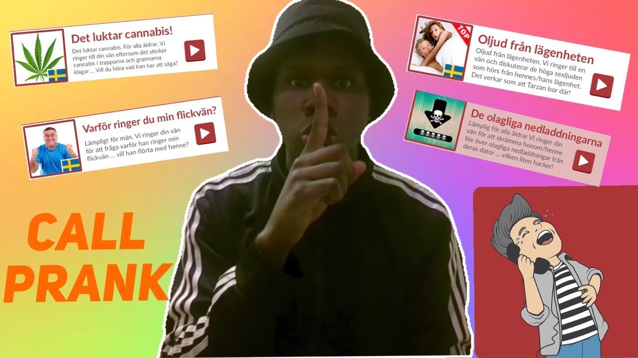 Ringer mina vänner genom en app… (call prank)