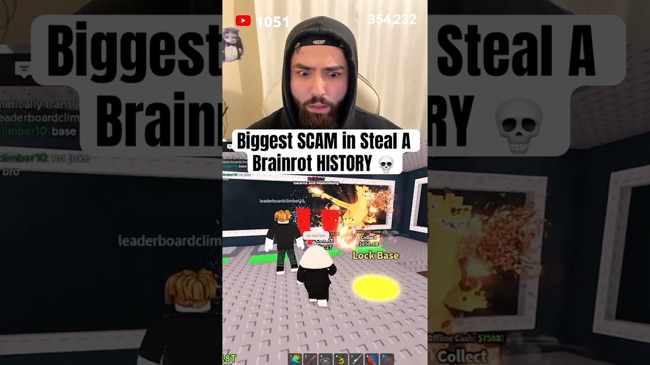 Biggest Trade SCAM in Steal A Brainrot HISTORY 💀