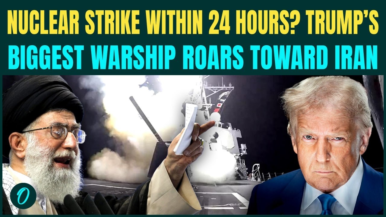 U.S Iran War in 24 HOURS? Trump’s USS Gerald R. Ford CROSSES Gibraltar to Join USS Abraham Lincoln
