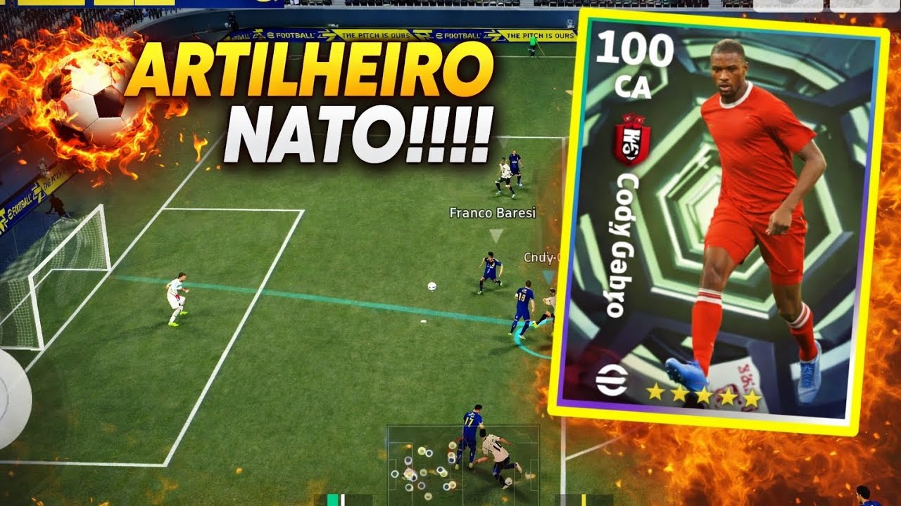 CODY GAKPO GRÁTIS ESTREOU COM TUDO NA LIGA EFOOTBALL!!!! | EFOOTBALL 2026 MOBILE!!!!