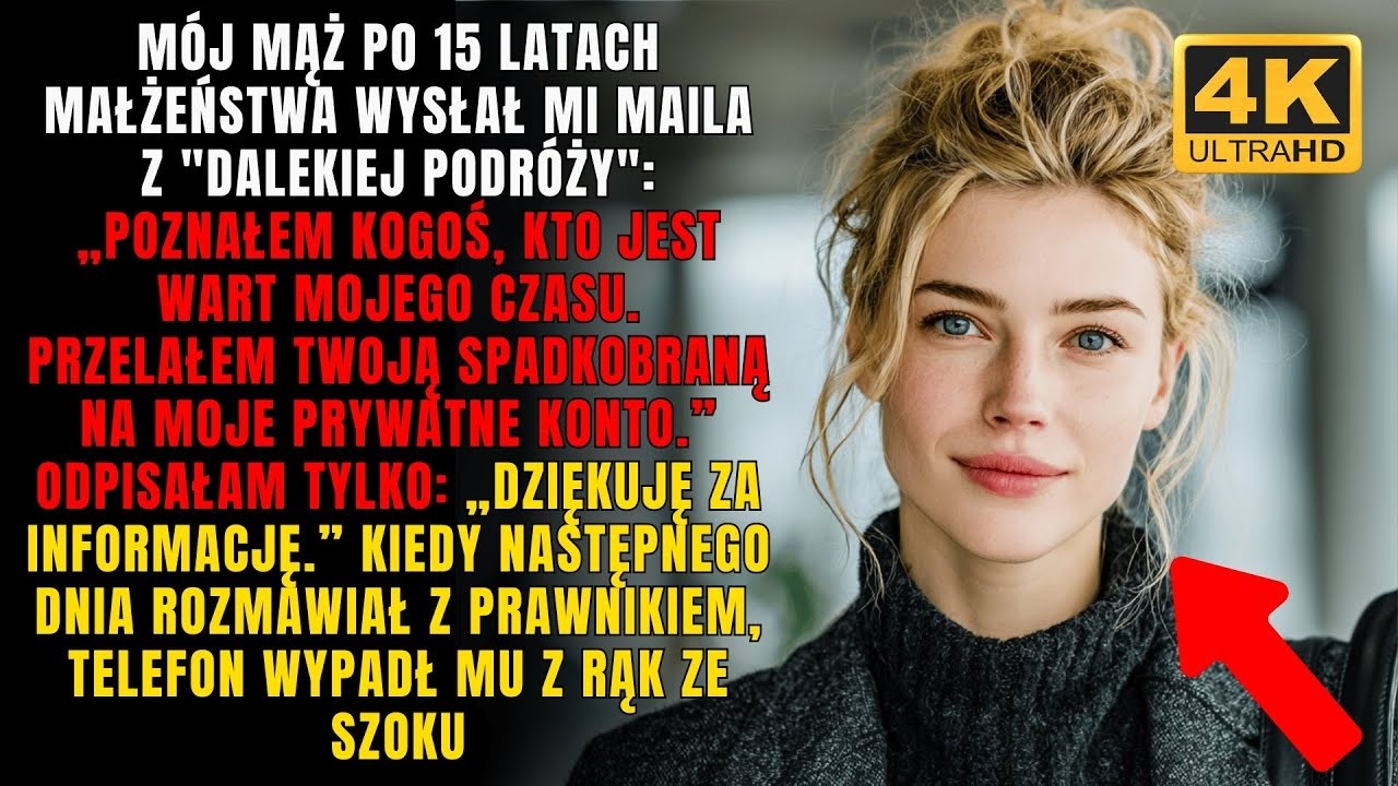 Mój mąż ukradł mój spadek podczas „podróży” z kochanką  Nie wiedział, co ja już zrobiłam