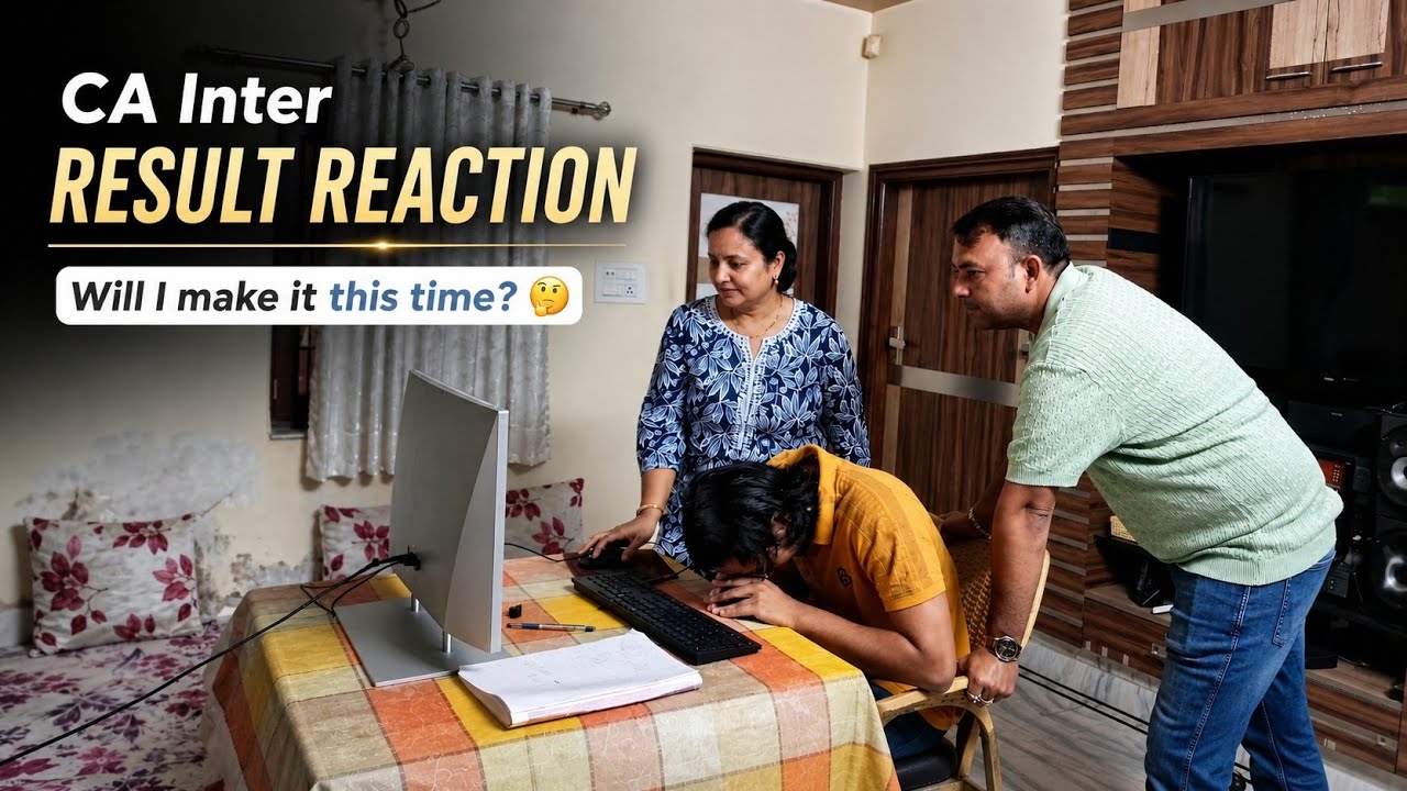 MY HONEST REACTION ON MY  CA INTER MAY 2026 RESULT