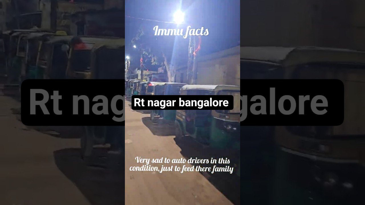 auto drivers struggle in bangalore?