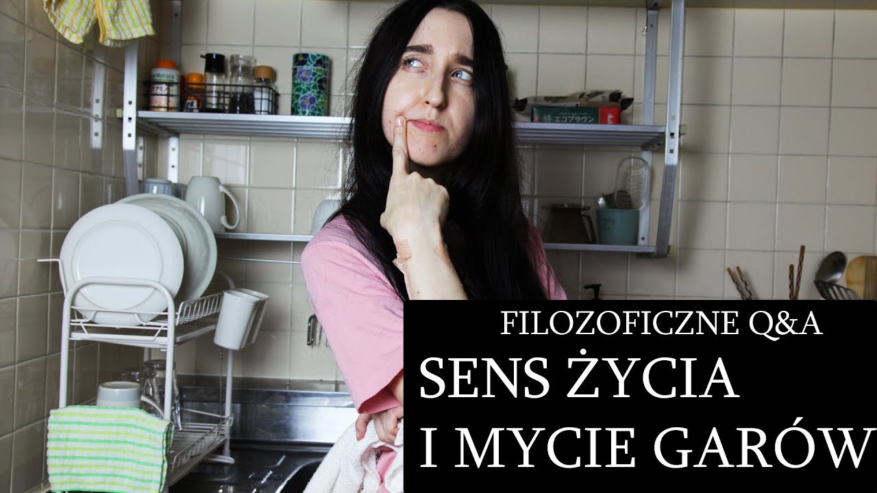 Filozoficzne Q&A podczas sprzątania mieszkania