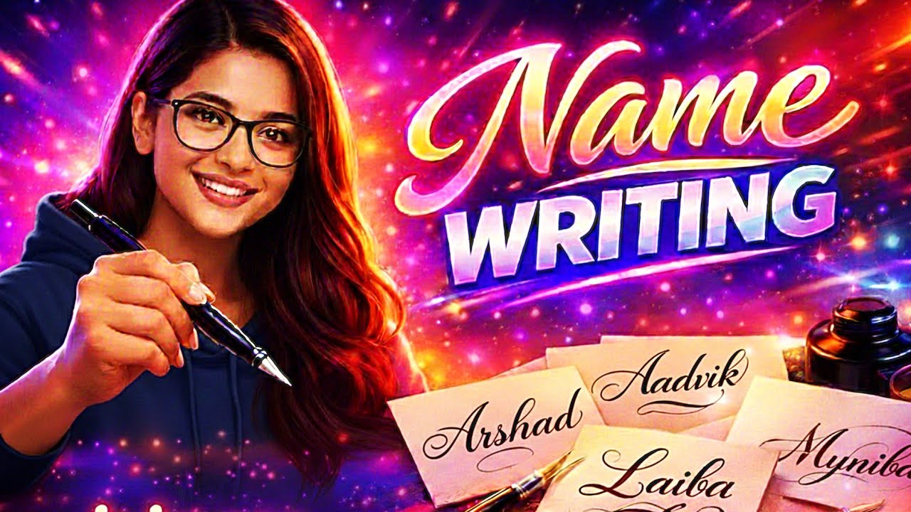 I write my subscribers name ✍️