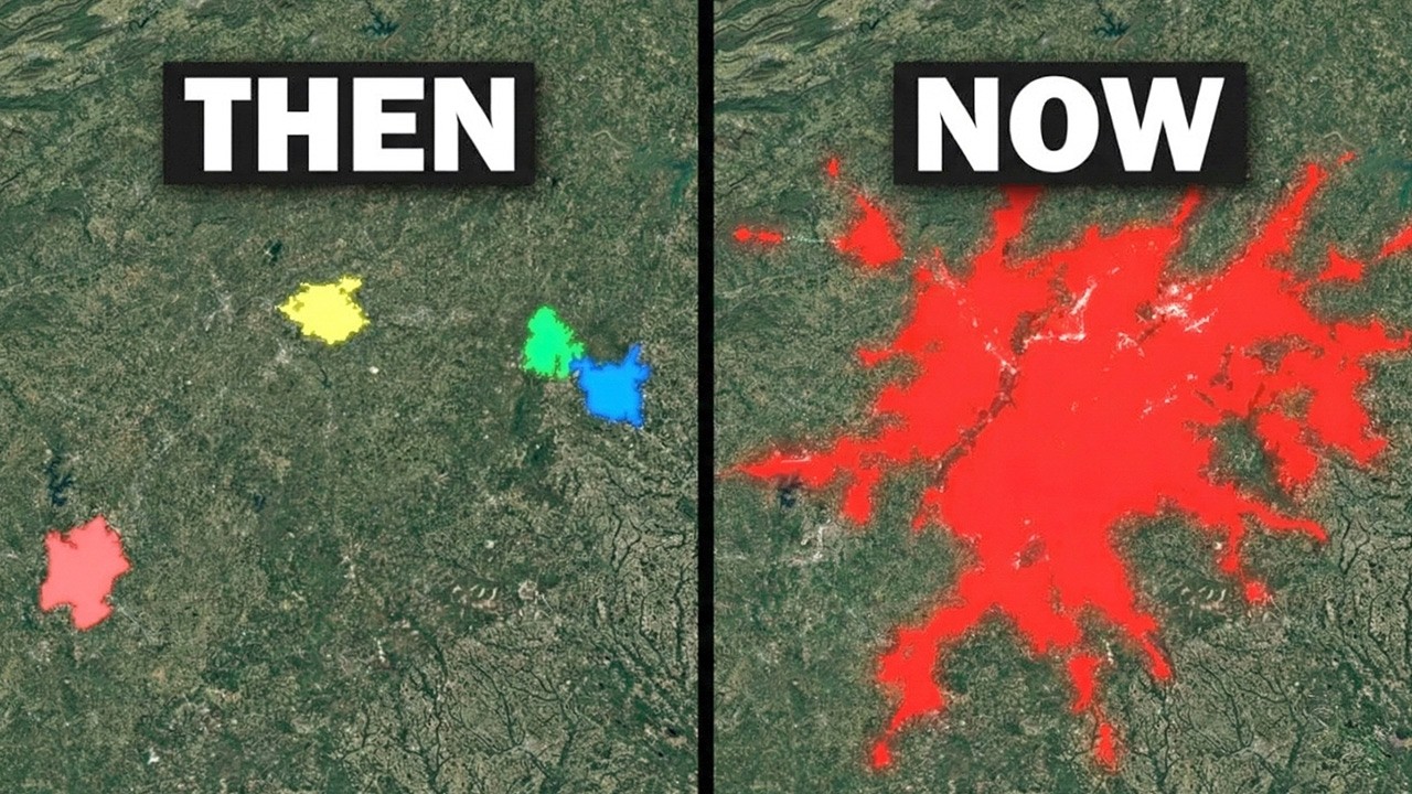 How Atlanta Is Slowly Turning Into America’s Next Mega-City