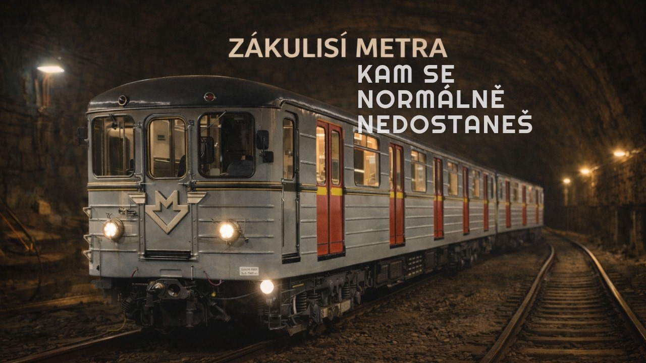 🚇 Historická souprava metra Ečs & tramvaj KT8D5 | Muzeum MHD | Zážitková turistika 21. 9. 2019