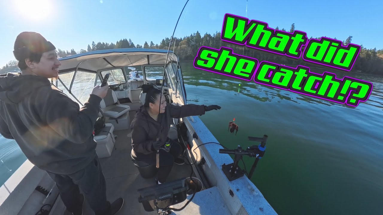 Our first catch on our $5k Craigslist boat! 