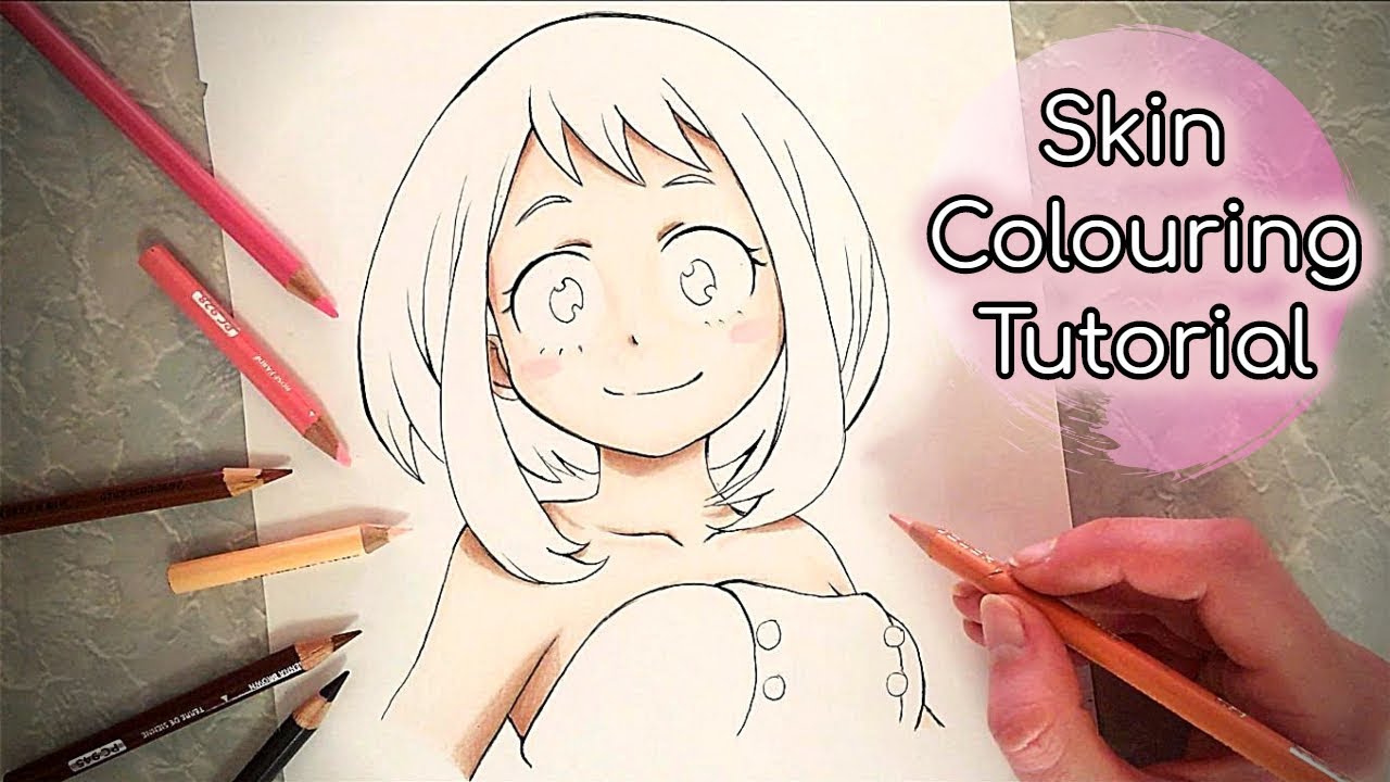 Skin Colouring Tutorial (Prismacolor Pencils)