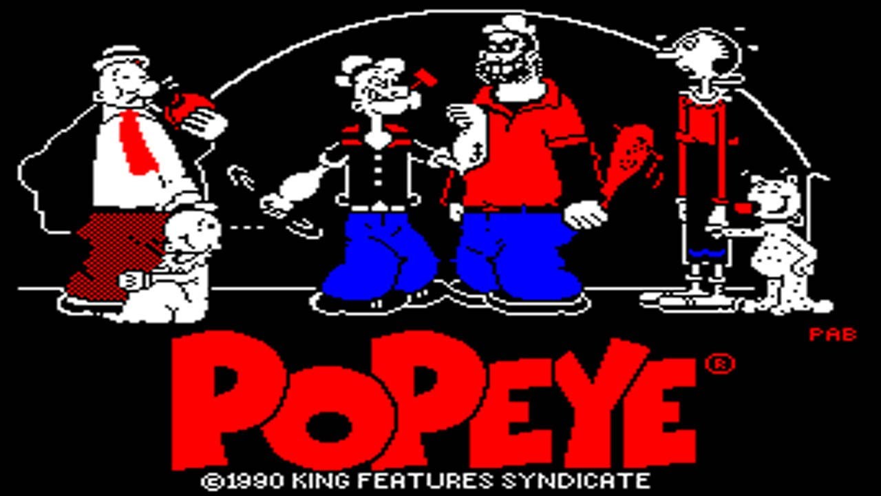 [Amstrad CPC] Popeye 2 - Longplay