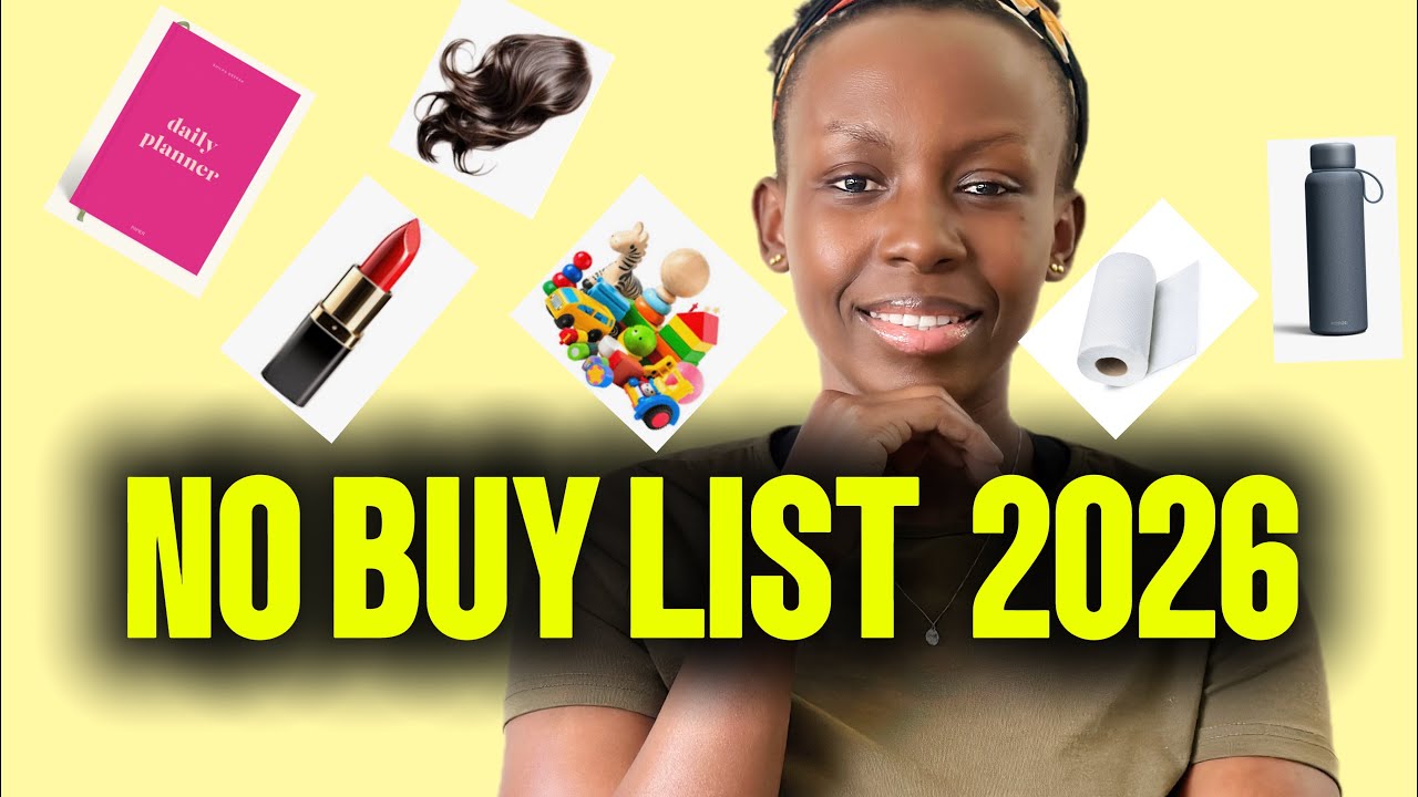 26 Items I will not buy in 2026
