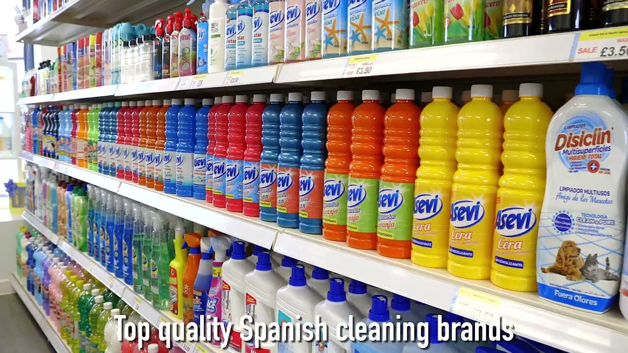 Spanish Cleaning Products Shop in Essex, United Kingdom.  Asevi, Nenuco, 3 Witches & More Available!