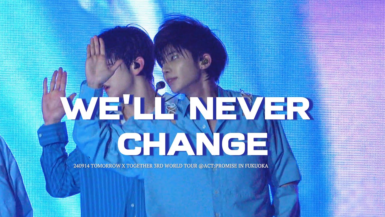 【4K FANCAM】240914  'WE'LL NEVER CHANGE(ひとつの誓い) ' | @ ACT:PROMISE | TXT(투모로우바이투게더) | 태현 직캠 | TAEHYUN