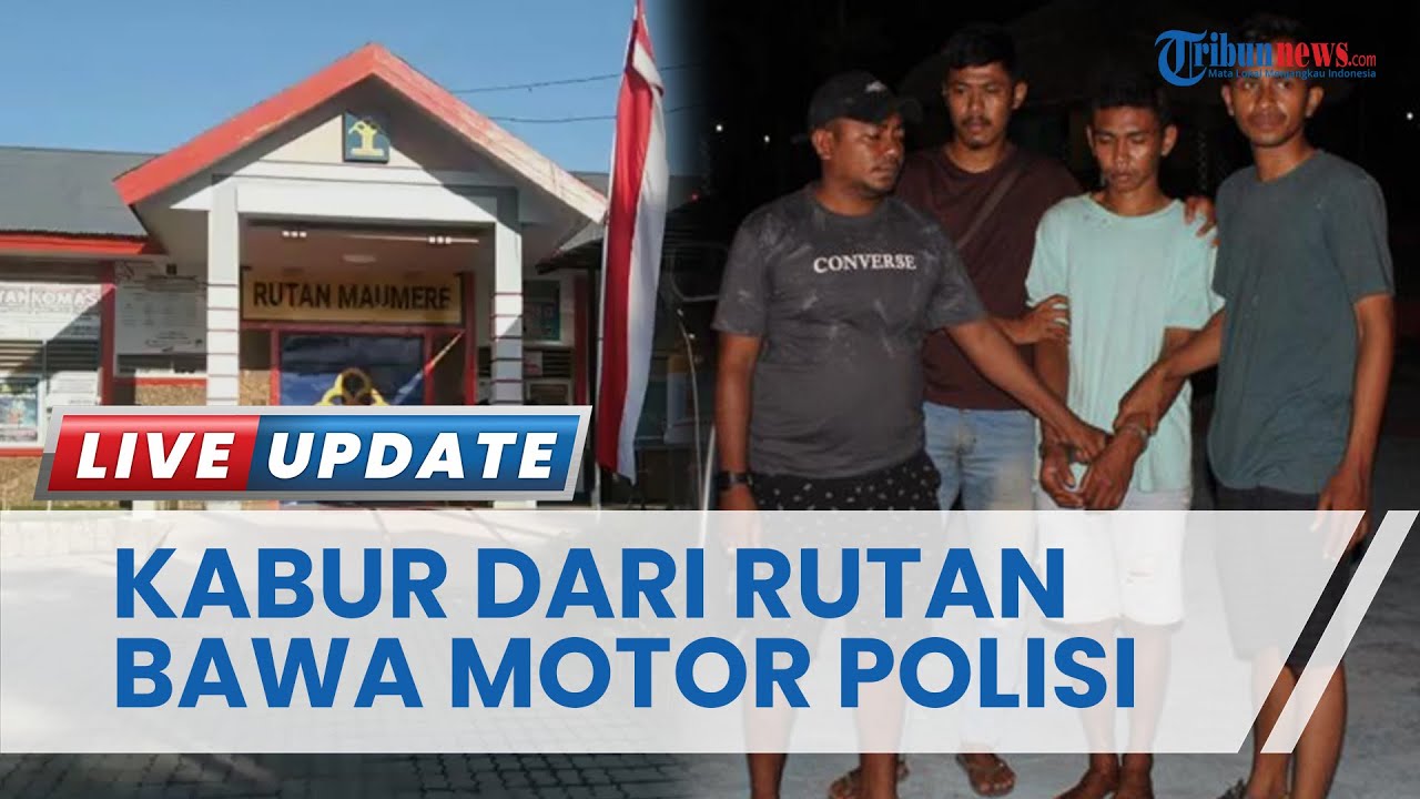 Napi Kasus Pencurian Bawa Lari Sepeda Motor Polisi dari Rutan Maumere, Ditemukan Hampir 2 Minggu