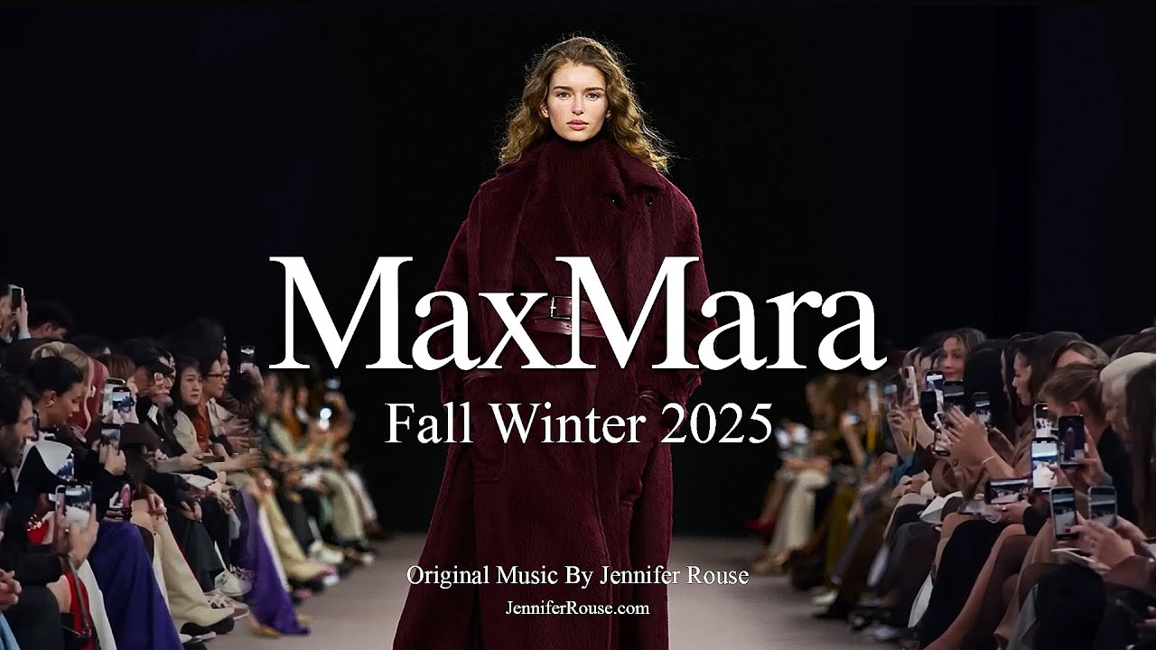 MAX MARA - Fall/Winter 2025 Runway Collection - Original Music By Jennifer Rouse #luxuryfashion