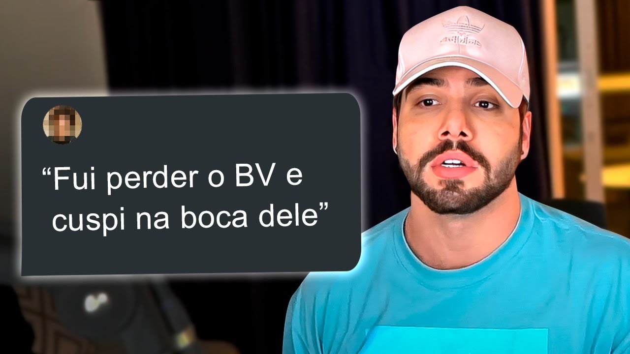 O jovem segue perdendo o BV da pior forma possível
