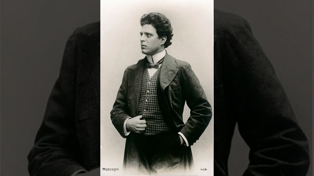 La vera voce di Pietro Mascagni - The real voice of Pietro Mascagni