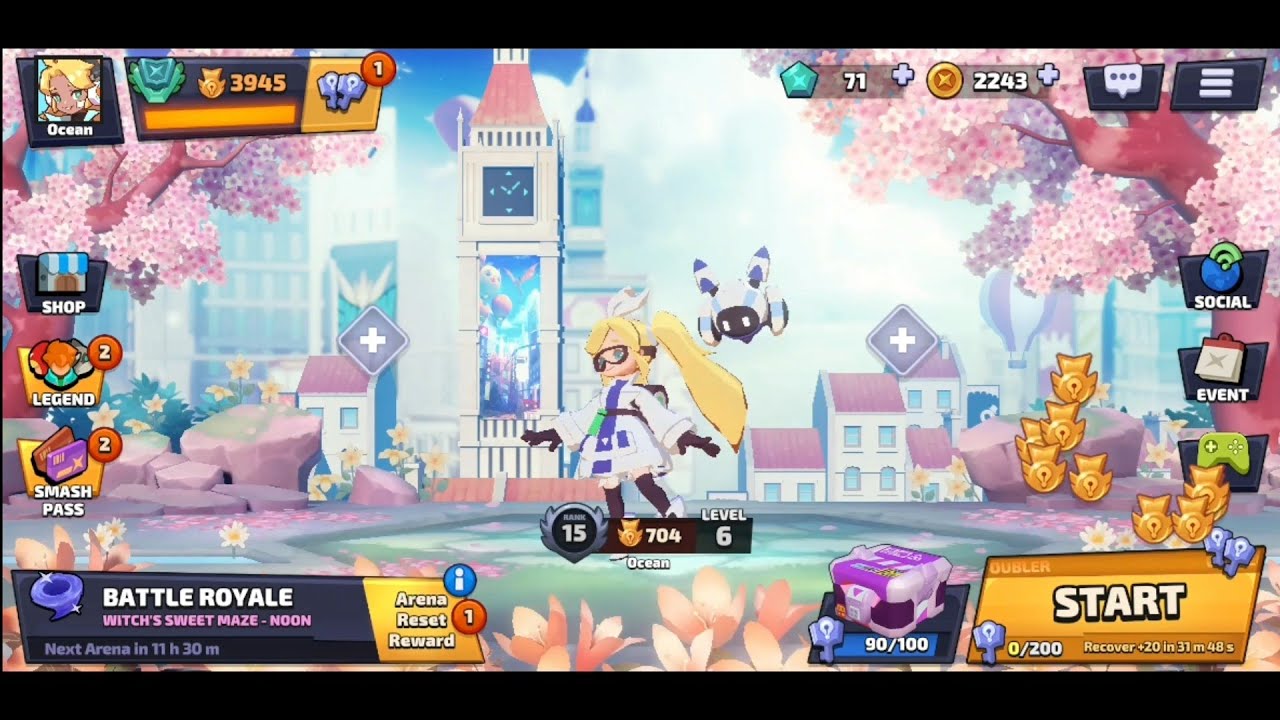Smash Legends 700 Alice - Road to 1200