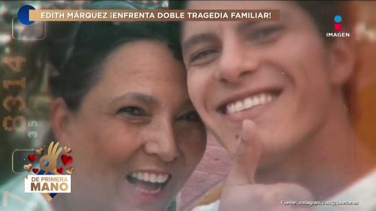 ¡MUERE hermana de Edith Márquez y días después su cuñado! ¿Qué pasará con su sobrino? | DPM