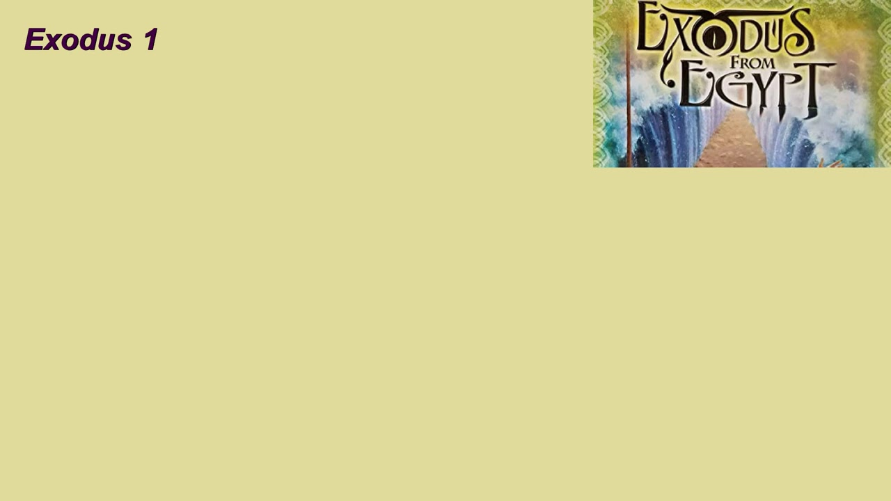 1. Exodus 1