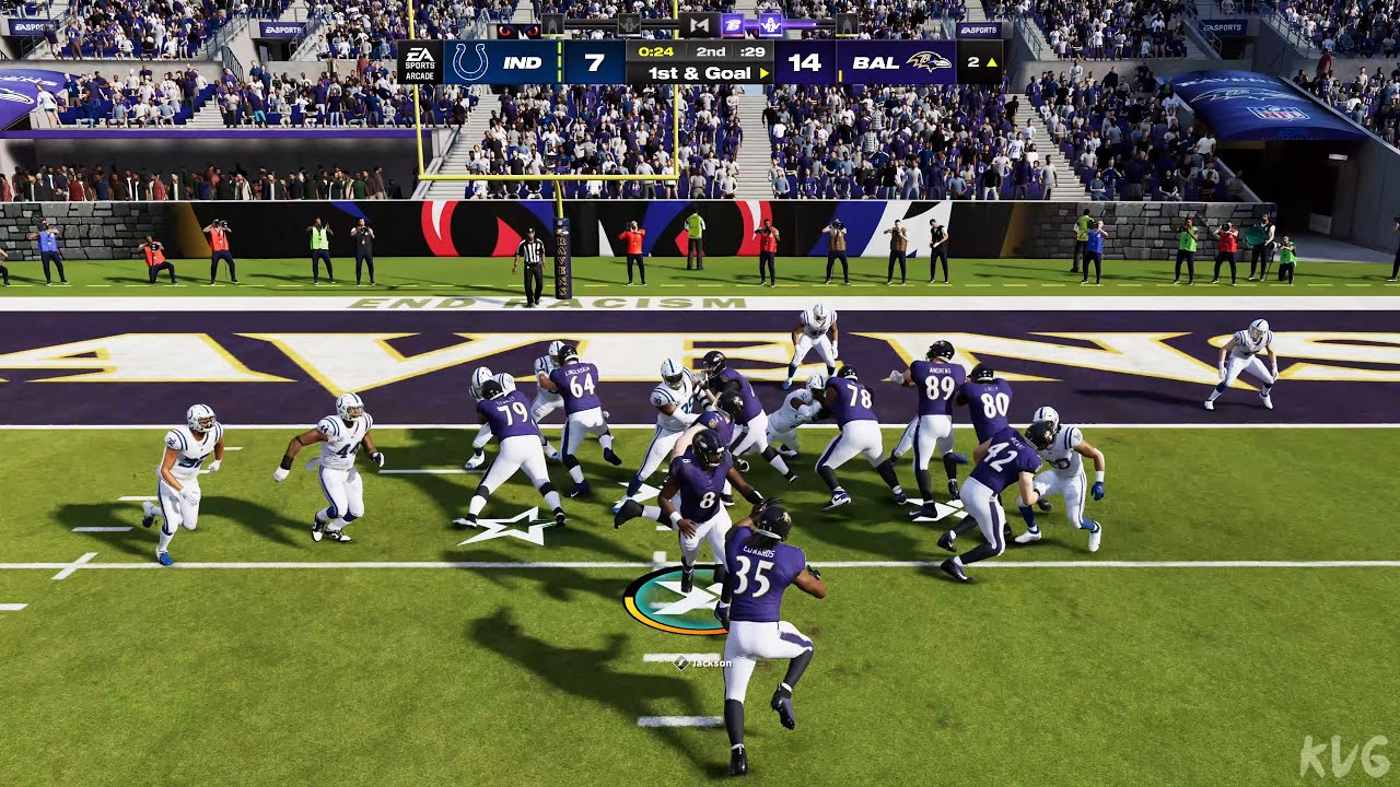 Madden NFL 24 - Indianapolis Colts vs Baltimore Ravens - Gameplay (PS5 UHD) [4K60FPS]