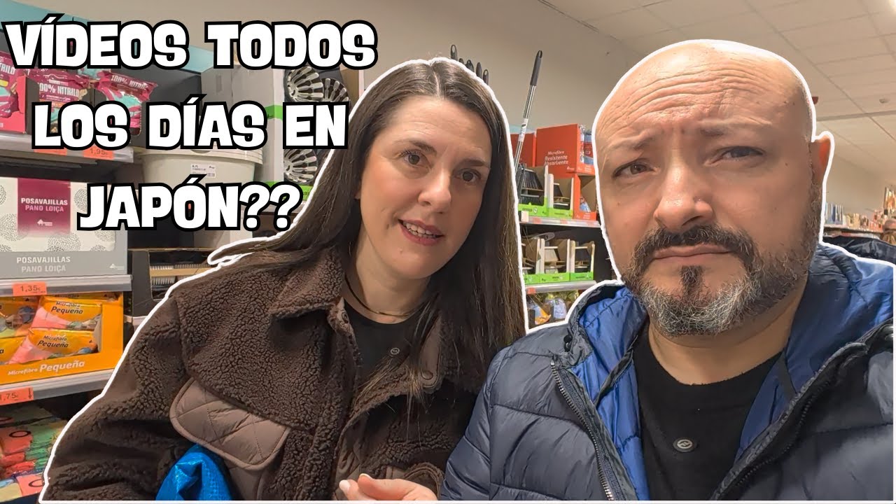 Vídeo CADA DÍA en JAPÓN⁉️Ven a COMPRAR con nosotros 🛒Primera compra del año MERCADONA✨
