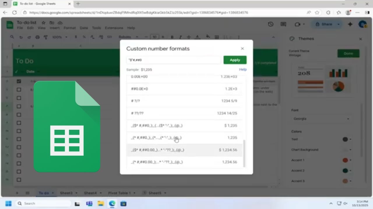 Как применить пользовательский числовой формат в Google Таблицах [Руководство]