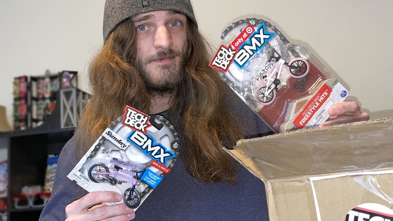 РАСПАКОВКА TECH DECK | ВЕЛОСИПЕДЫ FINGER BMX?!