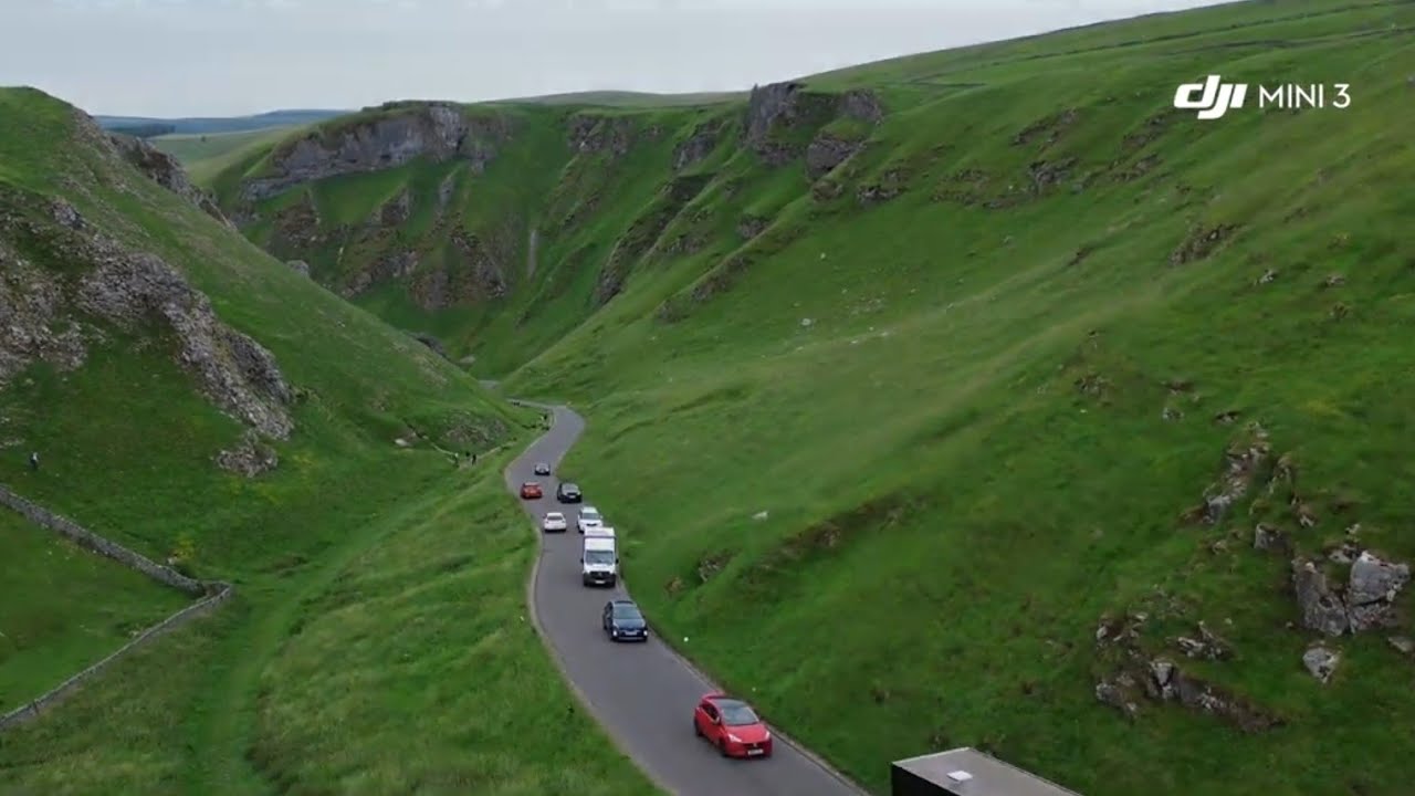 Mam Tor and Winnats Pass, Castleton - DJI 4K Drone footage