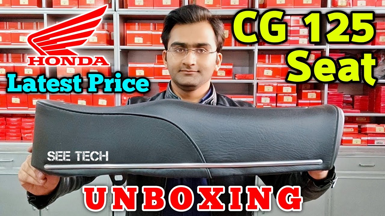 Honda CG125 / Honda CG 125s Seat Unboxing & Latest Price