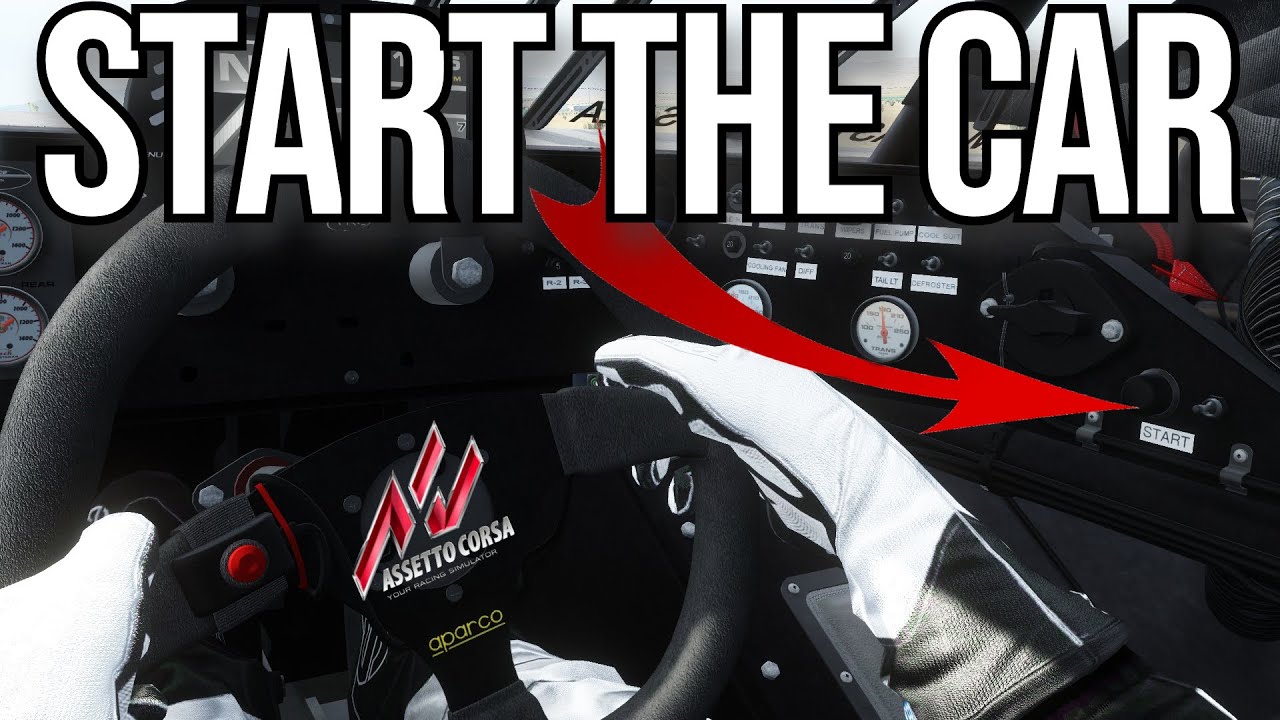 How to Start a Car in Assetto Corsa