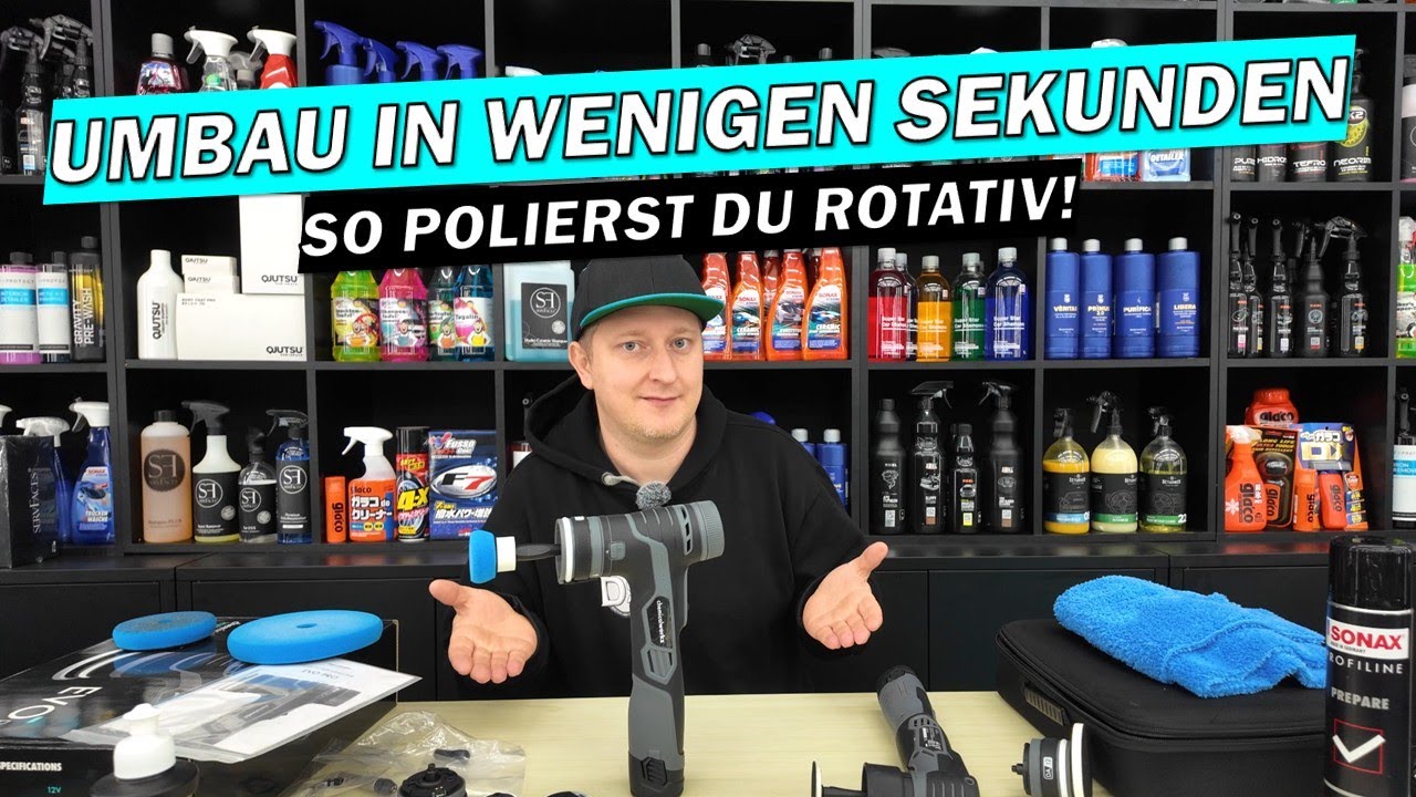 Rotativ Polieren mit der CW EVO MINI PRO! Das solltest du unbedingt austesten! Anleitung und Tipps!🔥