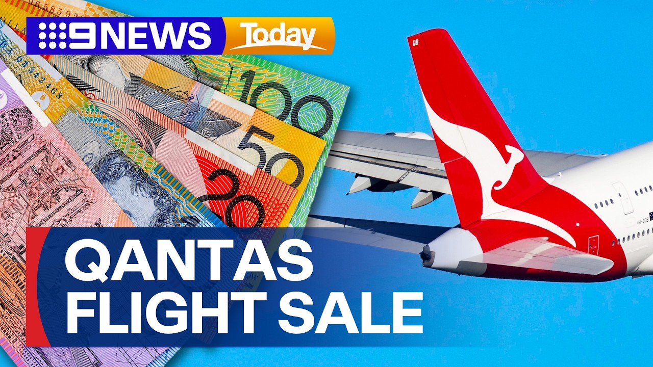 Qantas launches one of its biggest international flight sales | 9 News Australia