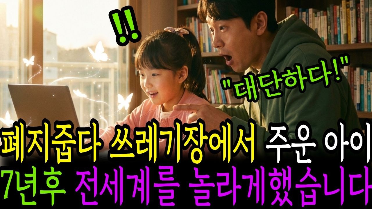 폐지줍다 쓰레기장에서 주운 아이 7년 후 전세계를 놀라게 했습니다../시니어사연/인생사연/인생이야기/노후사연/감동사연/사연라디오/오디오북