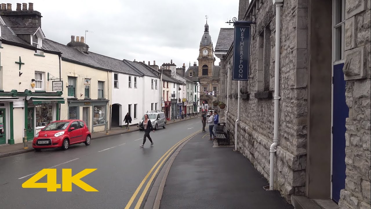Kendal Walk: Town Centre【4K】